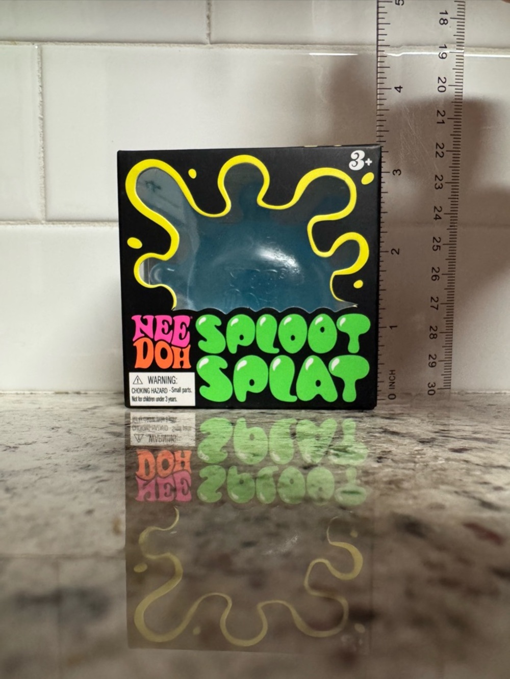 Nee Doh Sploot Splat Blue Stress Toy